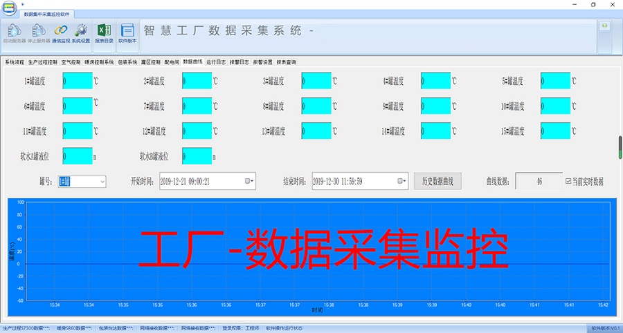 青岛抱一智慧工厂数据采集系统软件